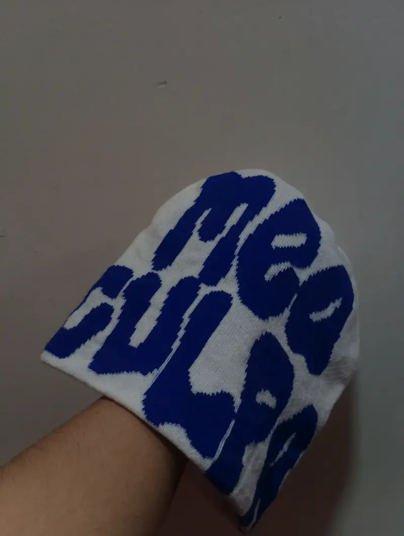 Gorro de lana blanco Mea culpa - 2