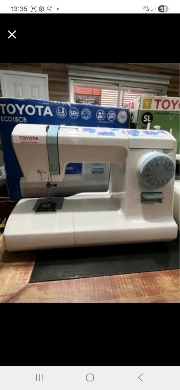 Máquina de Coser Toyota ECO15CB Blanca - 1