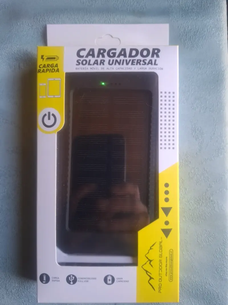 Cargador Solar Universal 10000mAh Alta Capacidad - 1