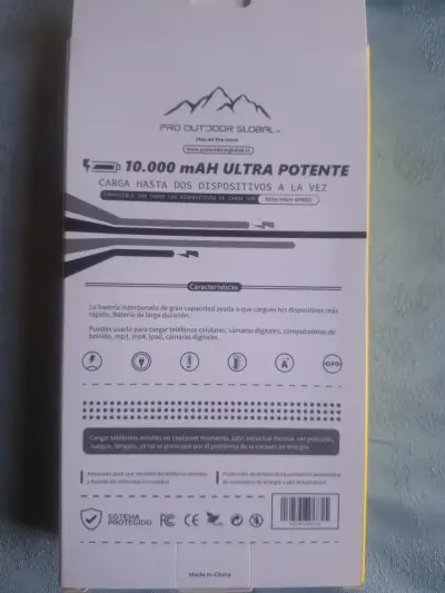 Cargador Solar Universal 10000mAh Alta Capacidad - miniatura 2