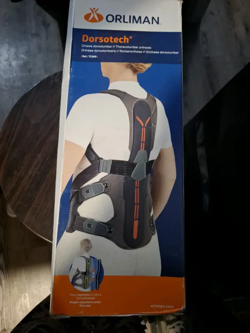 Ortesis dorsolumbar Orliman Dorsotech ajustable - 1