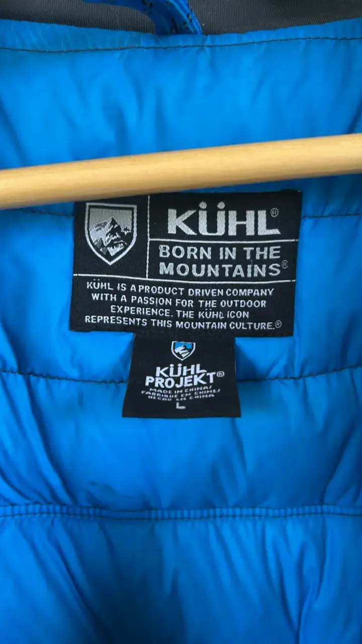 Chaqueta térmica gris KÜHL para hombre - 3