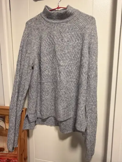 Suéter gris de lana Aeropostale para mujer - miniatura 1