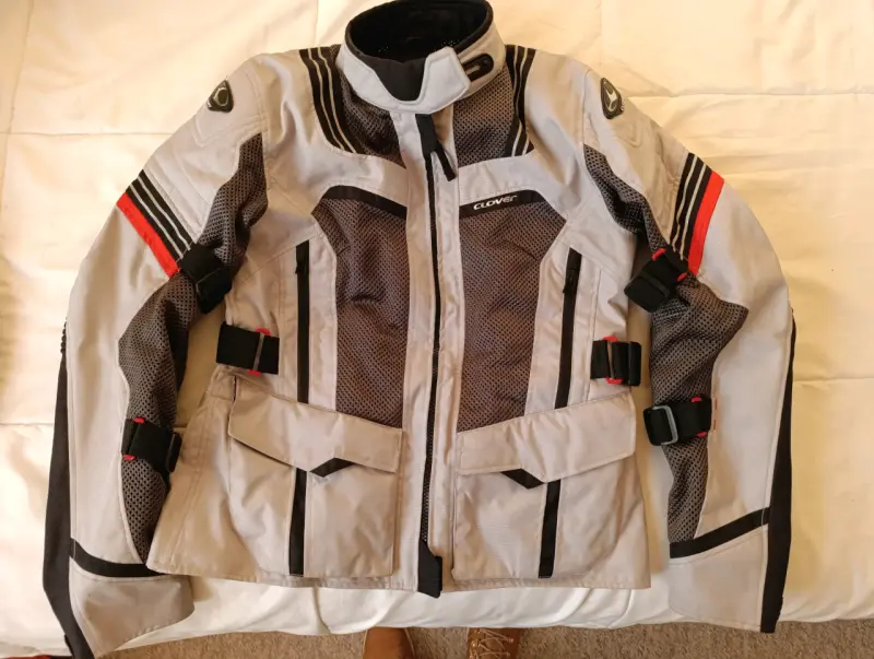 Chaqueta de moto mujer Clover con protecciones - 1