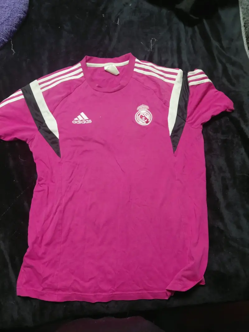 Camiseta Original Adidas Real Madrid rosa 14-15 - 1