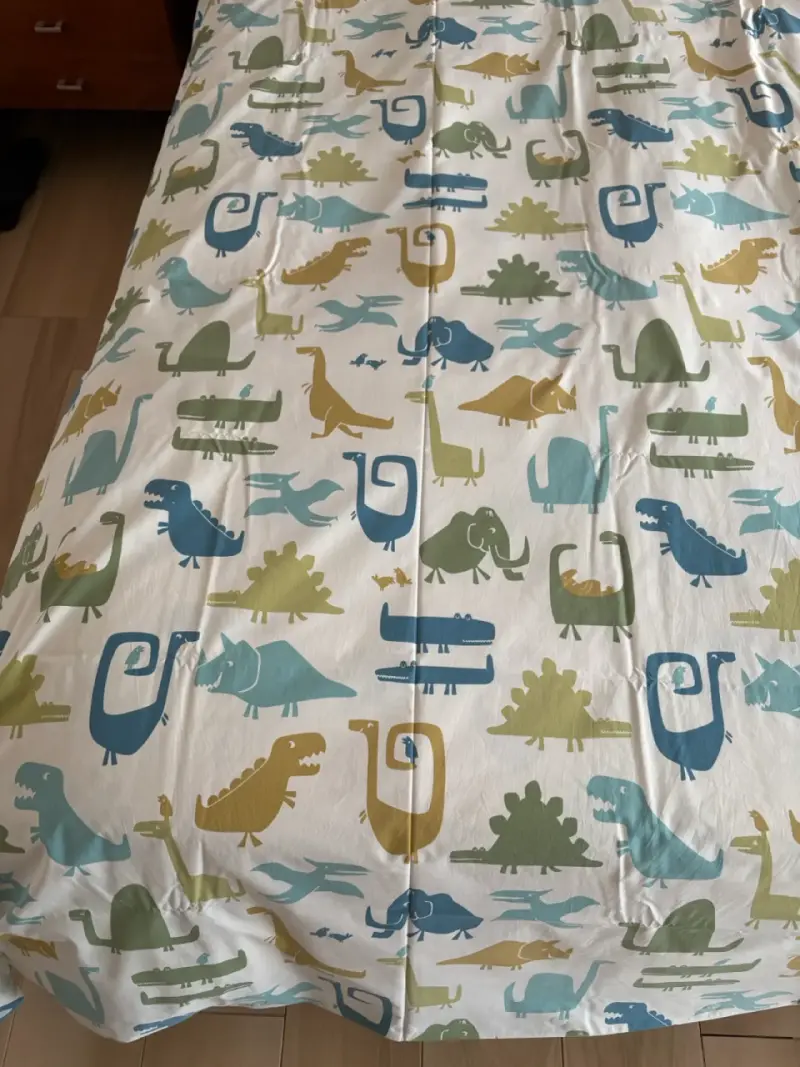 Funda de plumón infantil con diseño de dinosaurios - 2