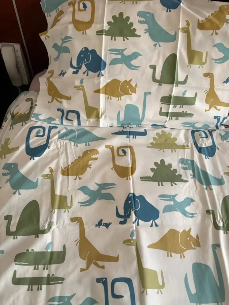 Funda de plumón infantil con diseño de dinosaurios - 3