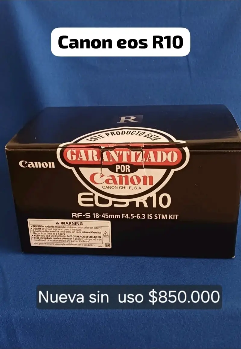 Cámara Canon EOS R10 sin uso - 2
