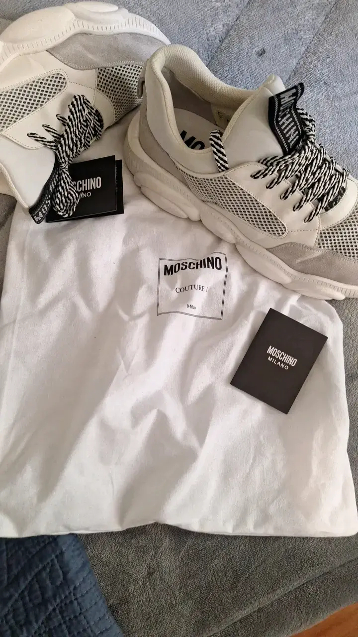 Zapatillas deportivas Moschino blancas - 2