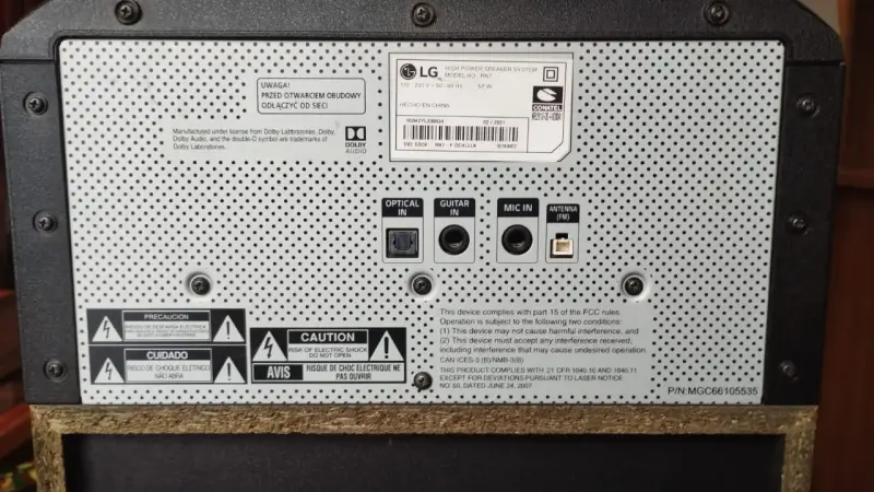 🔥 LG XBOOM RN7 EN EXCELENTE ESTADO 🔥 - 1