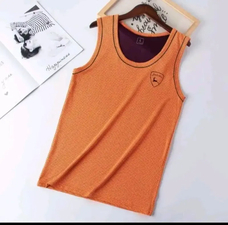 Poleras sin mangas deportivas para hombre en varios colores - 2
