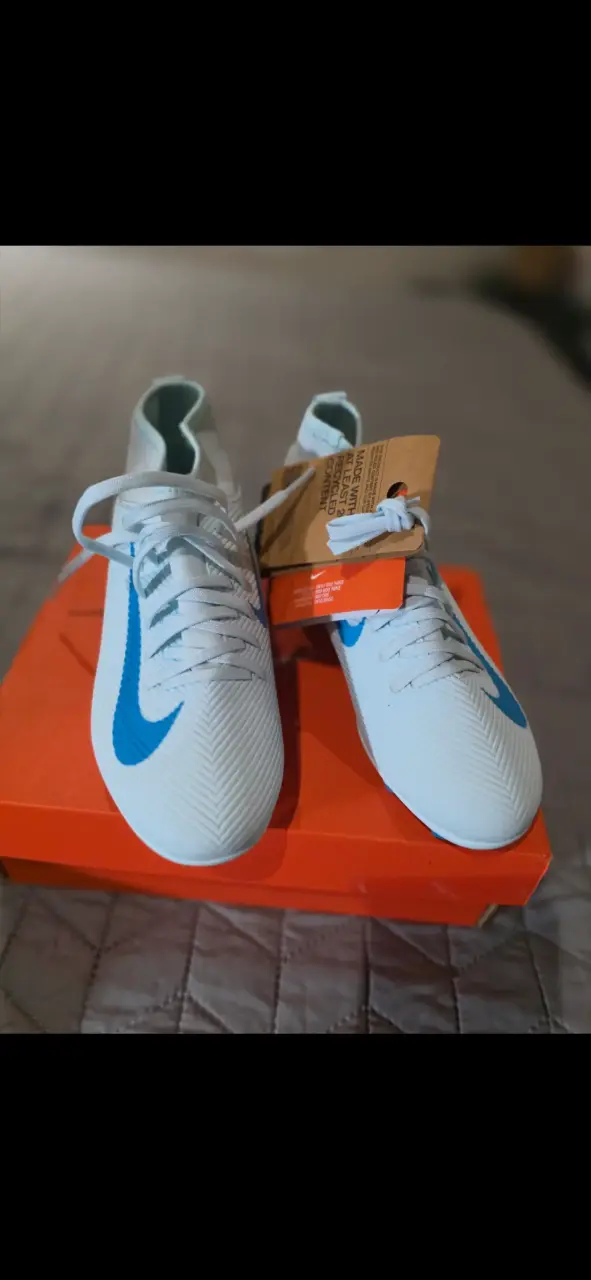 Zapatillas de Fútbol Nike Superfly 10 Club FG/MG Blancas - 2