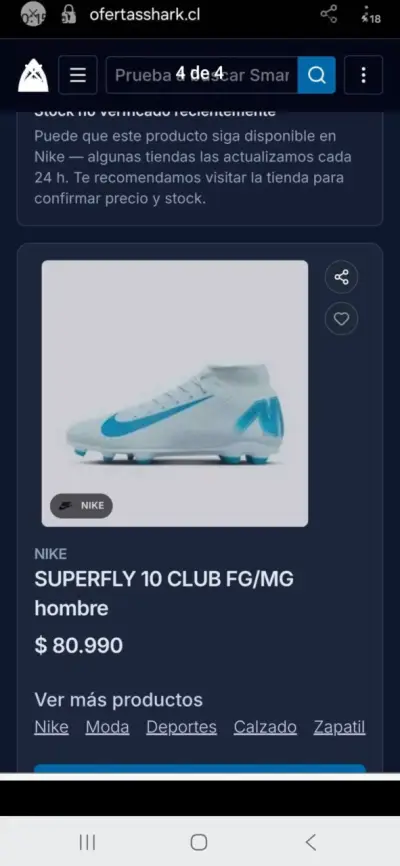 Zapatillas de Fútbol Nike Superfly 10 Club FG/MG Blancas - miniatura 4