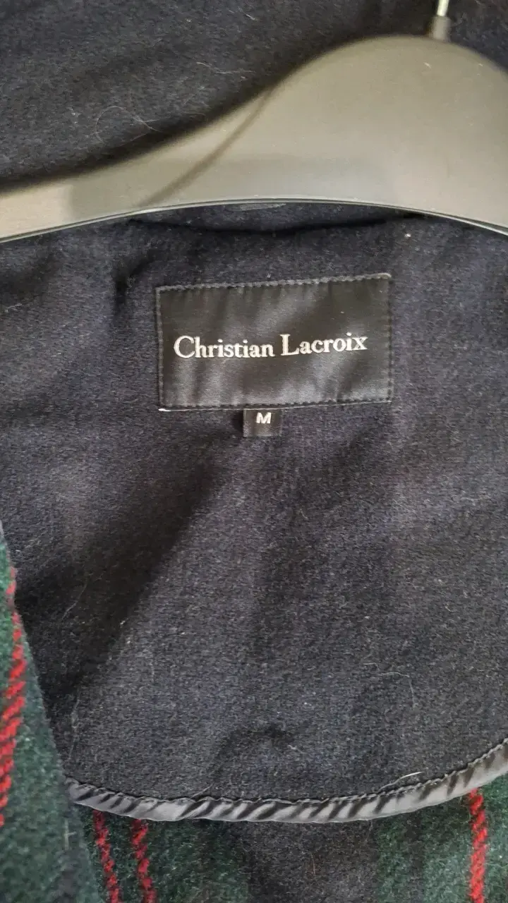 Abrigo con capucha Christian Lacroix azul marino - 2