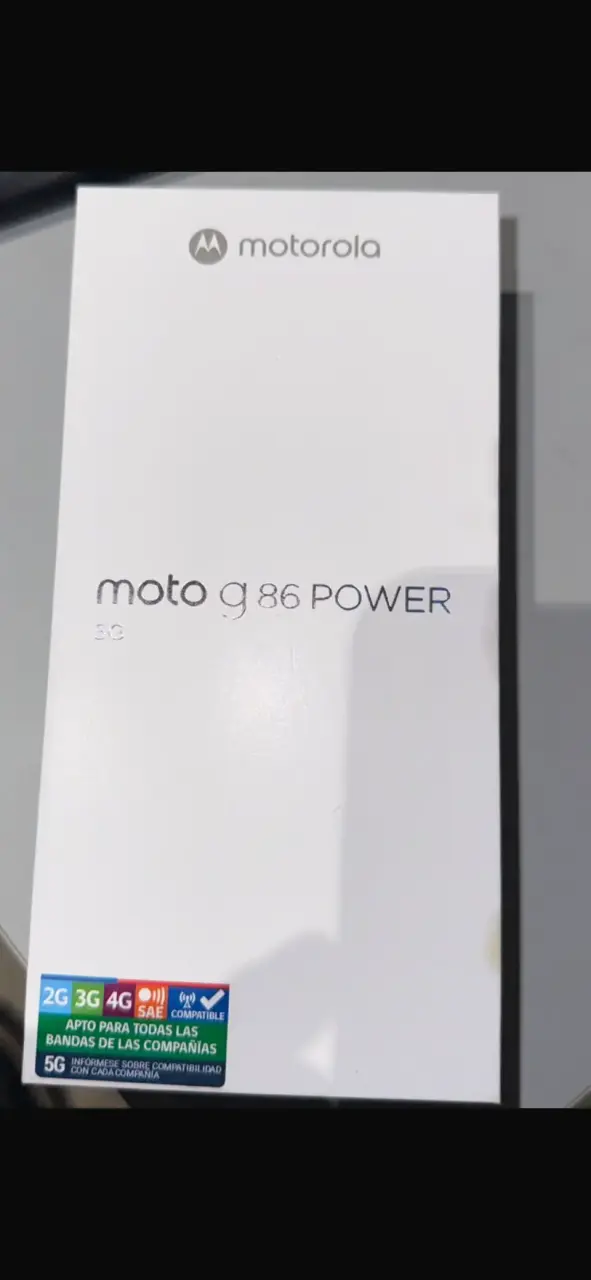 Smartphone Motorola Moto G86 Power 5G Rojo - 1