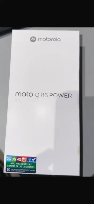 Smartphone Motorola Moto G86 Power 5G Rojo - miniatura 1
