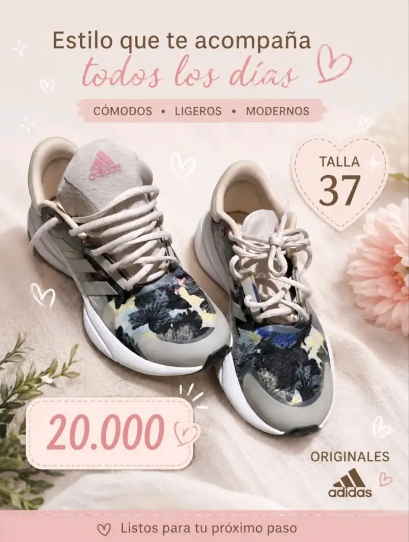 Botines de cuero marrón talla 37 - 2