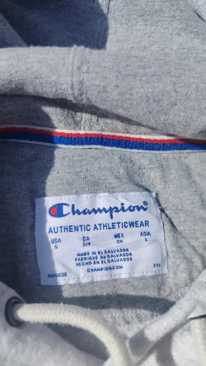 Polerón Champion gris con capucha - 2