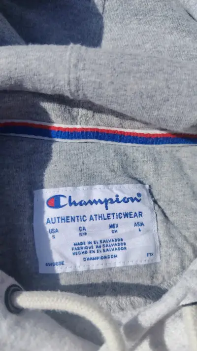 Polerón Champion gris con capucha - miniatura 2