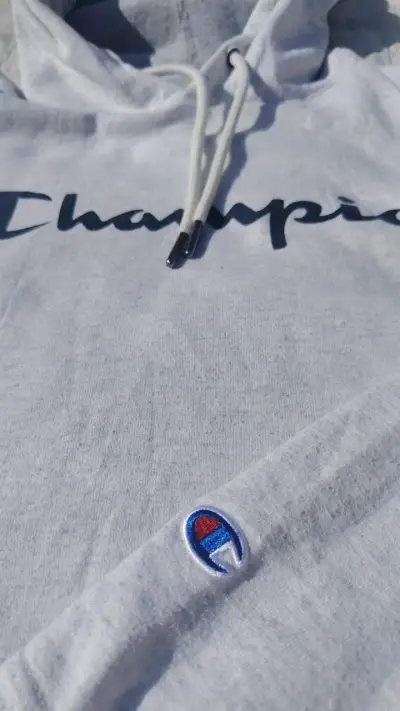 Polerón Champion gris con capucha - miniatura 3