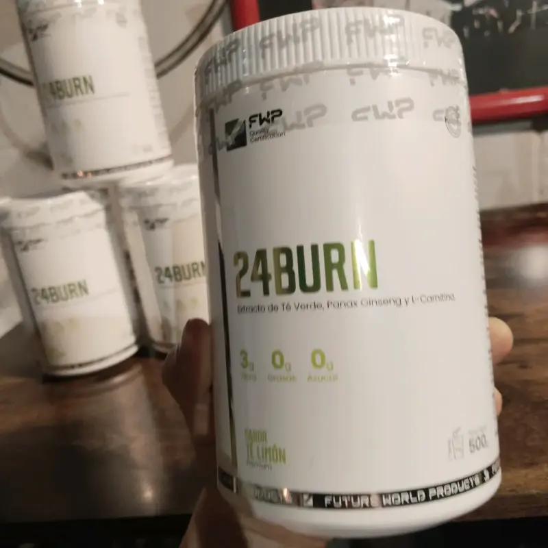 Suplemento 24Burn con Té Verde y Ginseng + Renova - 3