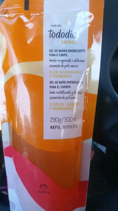 Gel de Baño Energizante Natura Tododia 300ml - miniatura 1
