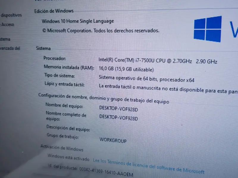 Laptop HP Pavilion Intel Core i7 16GB RAM - 3