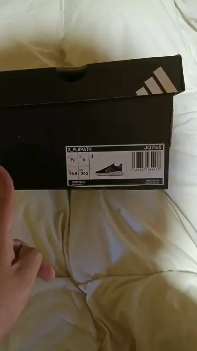 Zapatillas deportivas Adidas X PLRPATH negras y moradas - miniatura 1