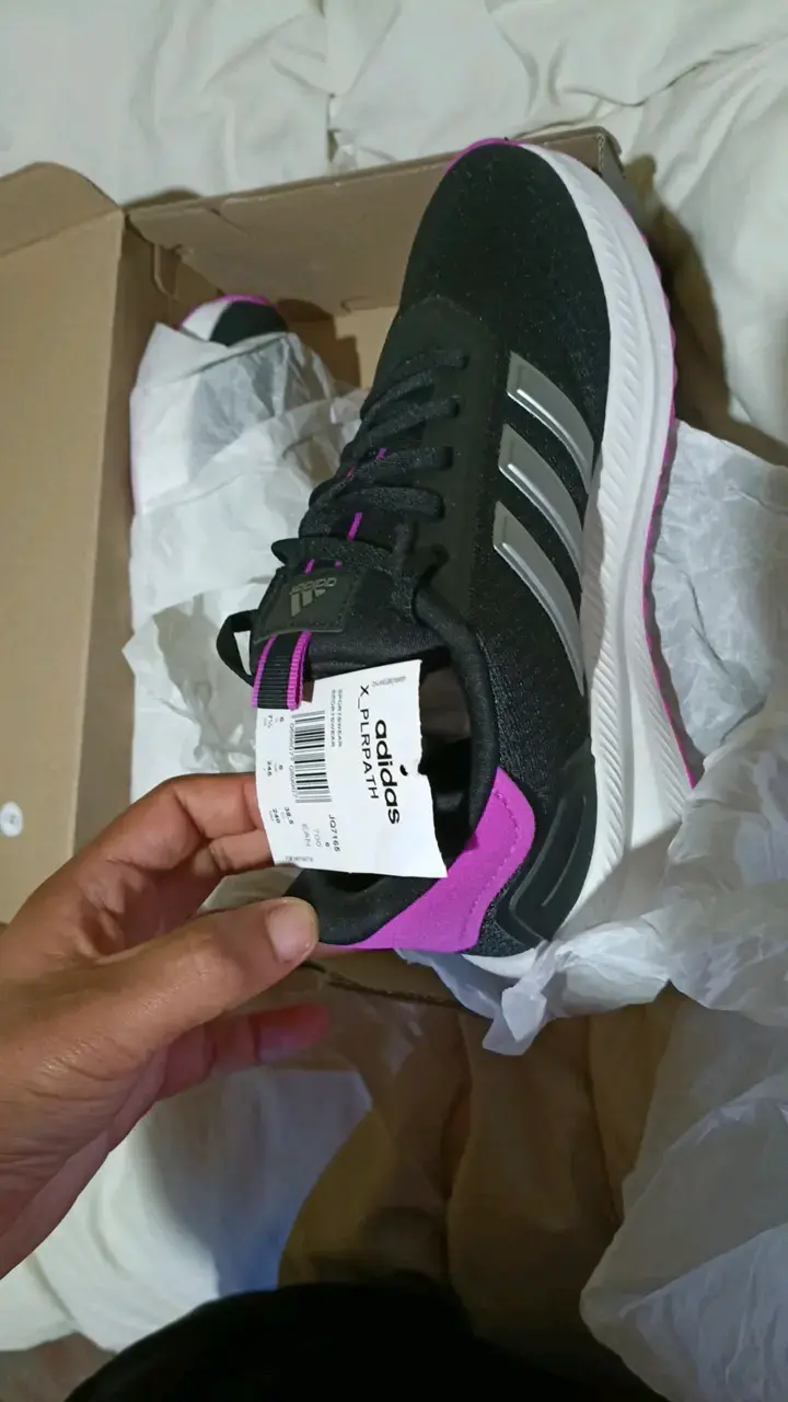 Zapatillas deportivas Adidas X PLRPATH negras y moradas - 3