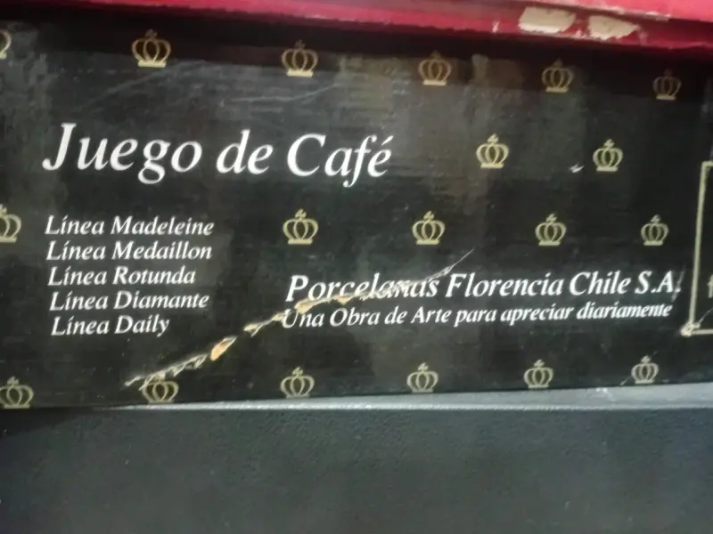 Juego de café porcelana Florencia 15 piezas - 5