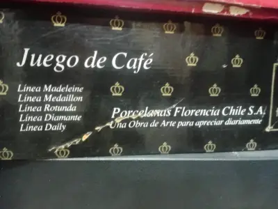 Juego de café porcelana Florencia 15 piezas - miniatura 5