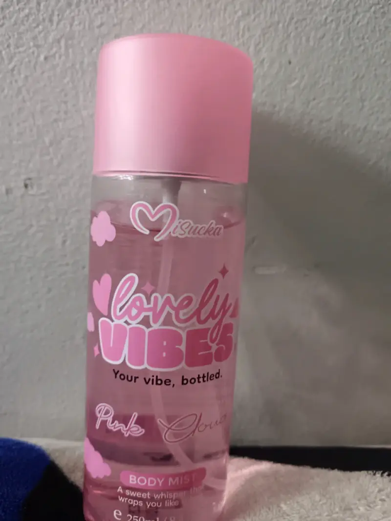 Body Mist Lovely Vibes Pink Cloud 250ml - 1