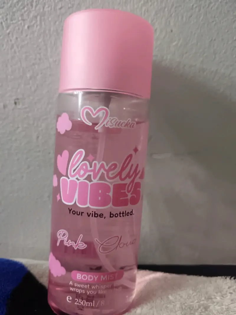 Body Mist Lovely Vibes Pink Cloud 250ml - 2
