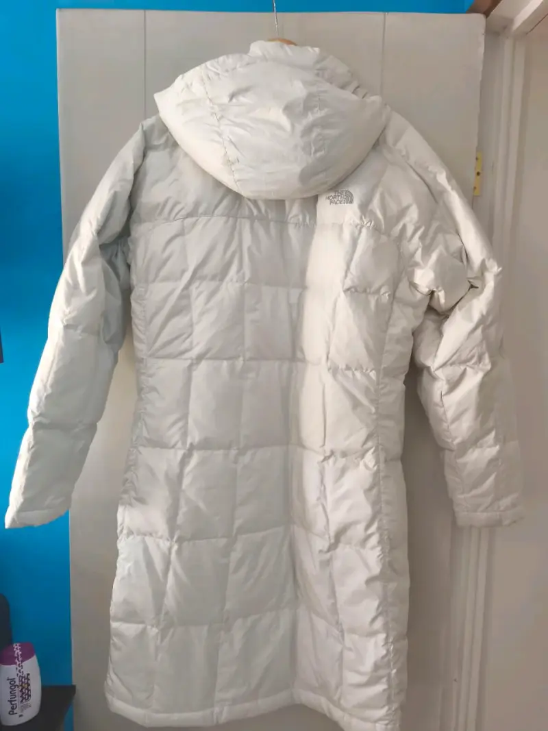 Abrigo largo acolchado blanco The North Face para mujer - 2