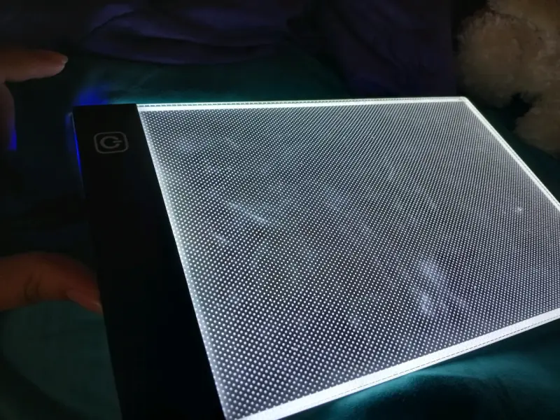 Tabla de luz LED para dibujo A4 - 2