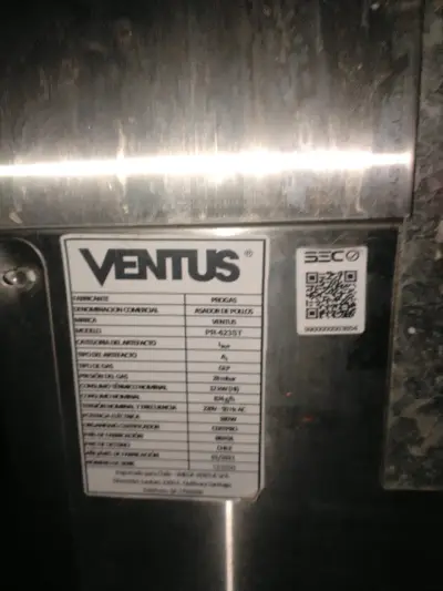 Asador de pollos a gas Ventus 4 espadas - miniatura 2