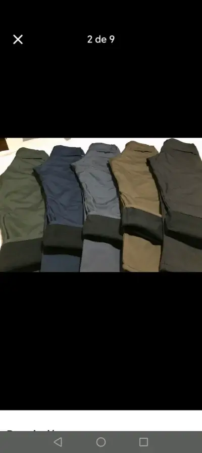 Pantalones Softshell Hombre en Varios Colores - miniatura 1