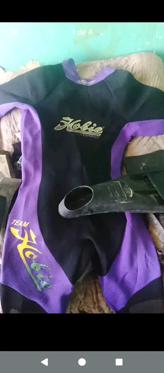 Traje de neopreno Hobie Team XL con aletas - 1