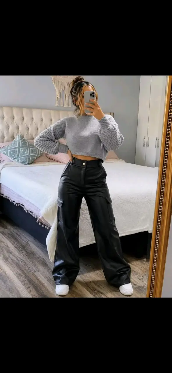 Conjunto de pijama de dos piezas con estampado de corazones - 2