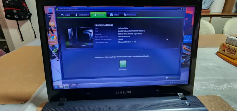 Notebook Samsung gamer gama media baja - 4
