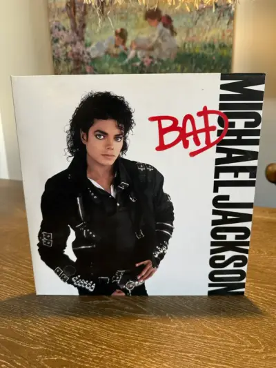 Vinilo Michael Jackson Bad en perfecto estado - miniatura 1
