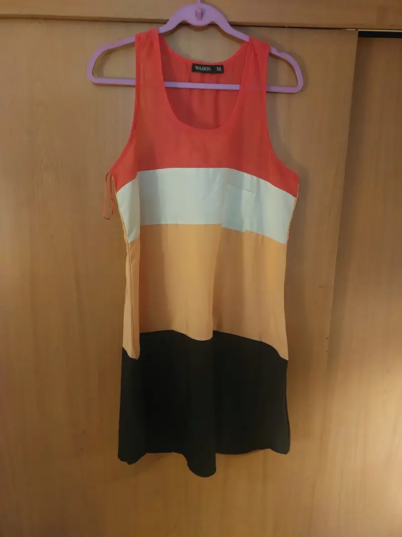 Vestido WADOS sin mangas multicolor - 6