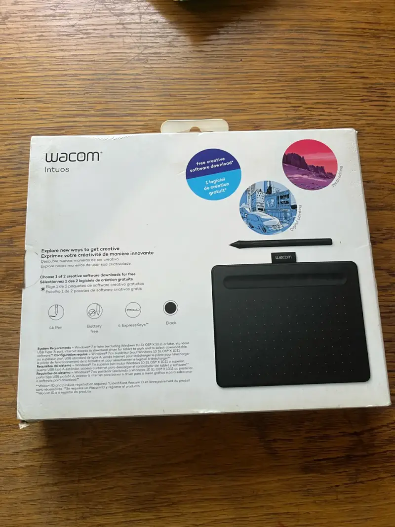 Tableta Gráfica Wacom Intuos con Lápiz - 6
