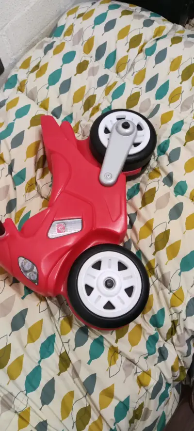 Moto de juguete roja para niños - miniatura 5