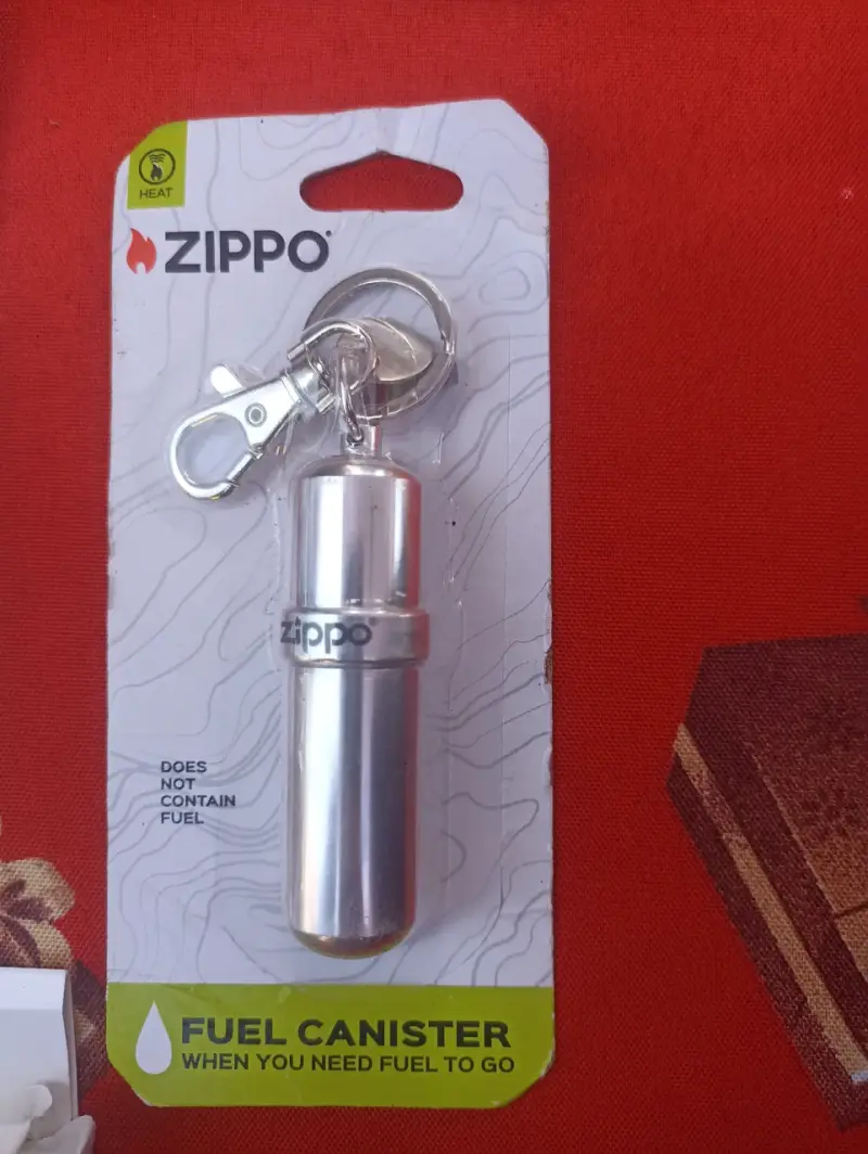Llavero Zippo para combustible aluminio - 1