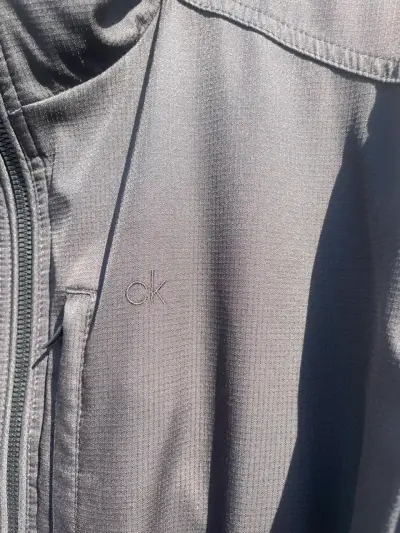 Chaqueta Calvin Klein negra con cierre - miniatura 2