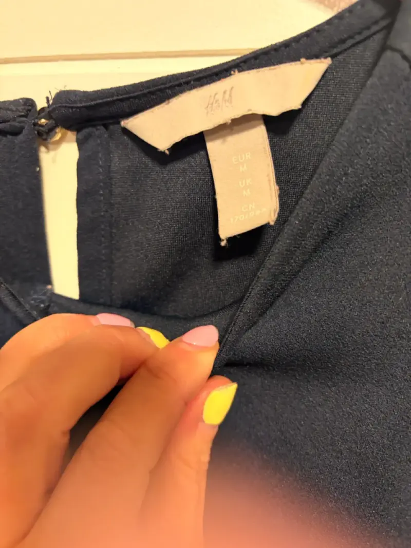 Blusa azul marino H&M manga larga - 2