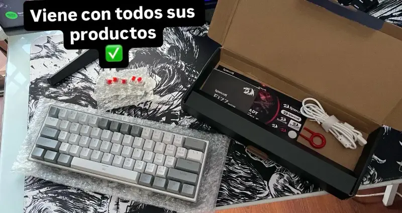 Teclado Mecánico RGB Redragon Fizz K617 - 3