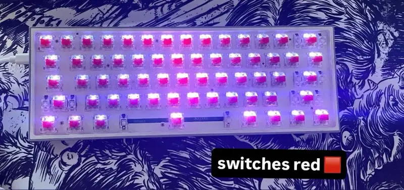 Teclado Mecánico RGB Redragon Fizz K617 - 5