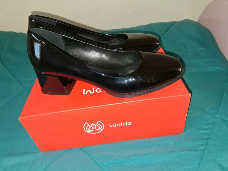 Zapatos de Tacón Negro Weide Talla 36 - 3